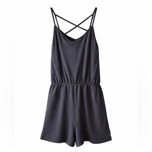 Women's Charcoal Romper